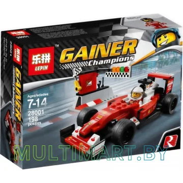 Конструктор Lepin 28001 Scuderia Ferrari SF16-H (198 деталей)